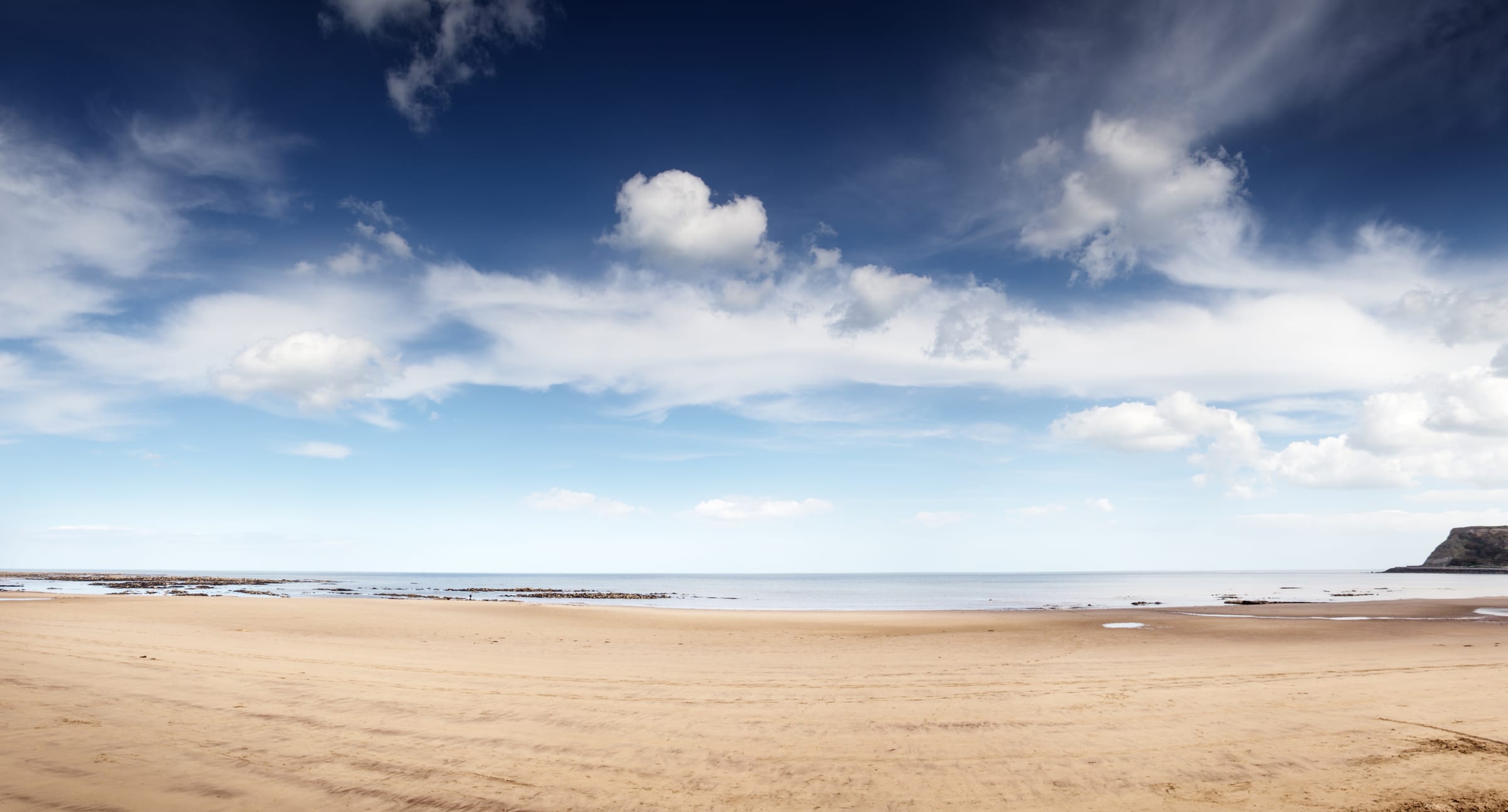 beach scene